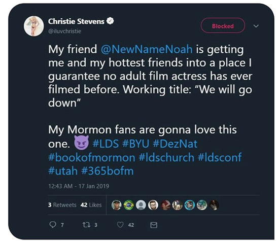 Mormon Pornstar